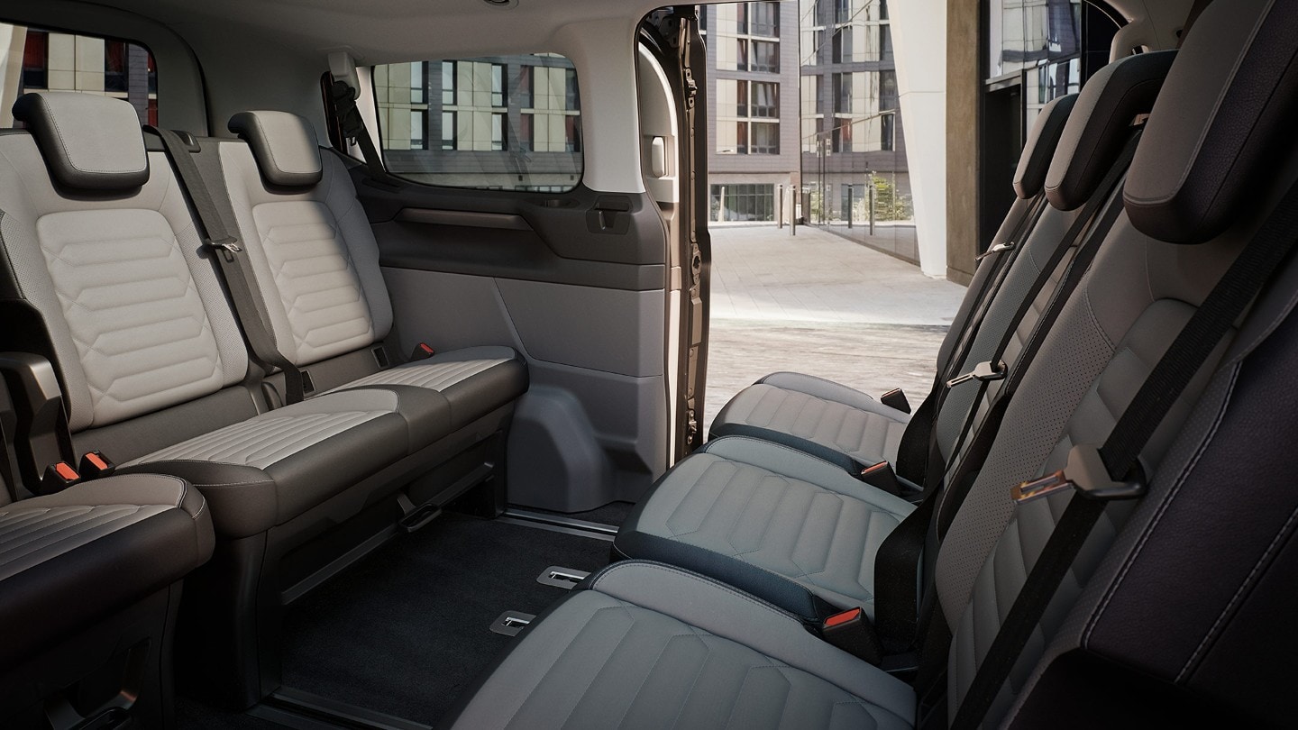 Ford Tourneo Custom second seat row view