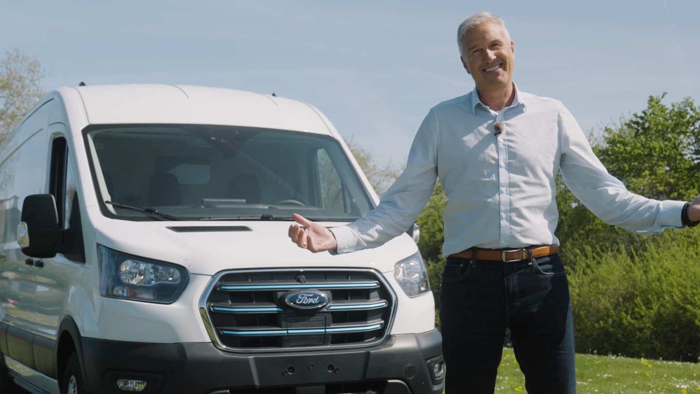 Men with Ford E-Transit