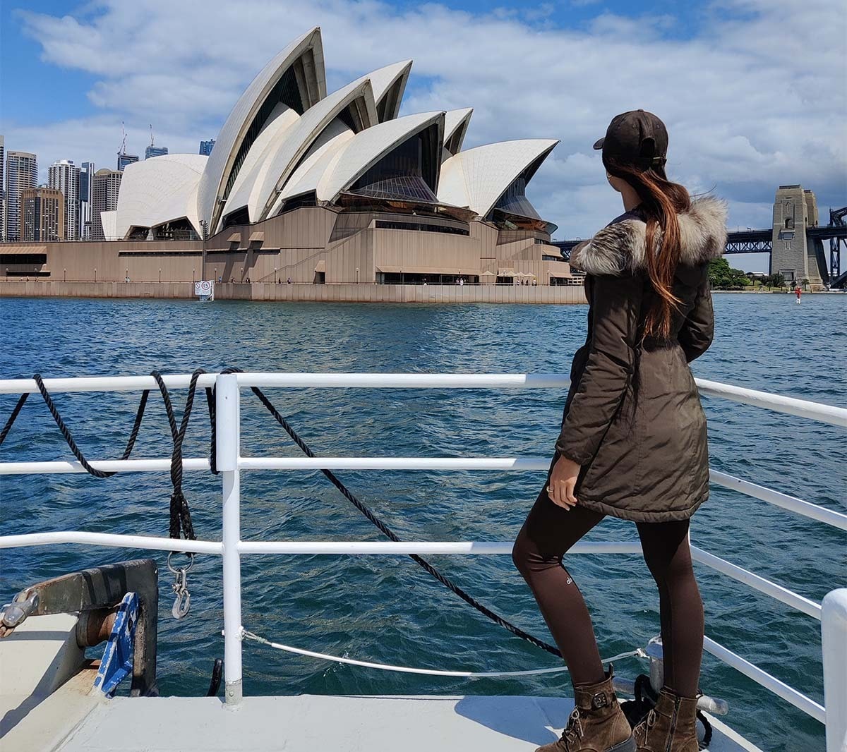 Lexie Limitless nyder udsigten - Sydney Opera House