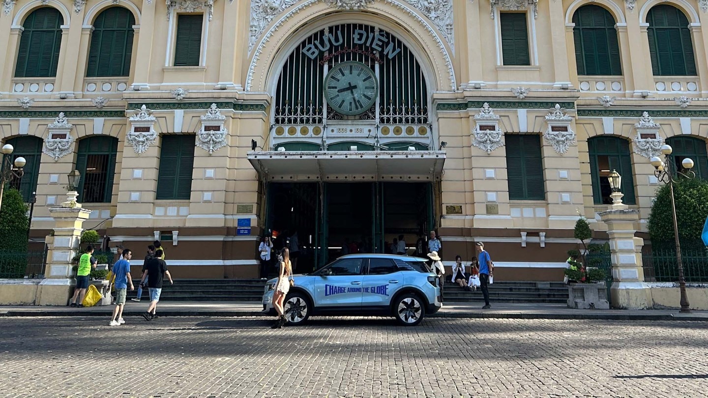 Den 100 % elektriske Ford Explorer i Vietnam