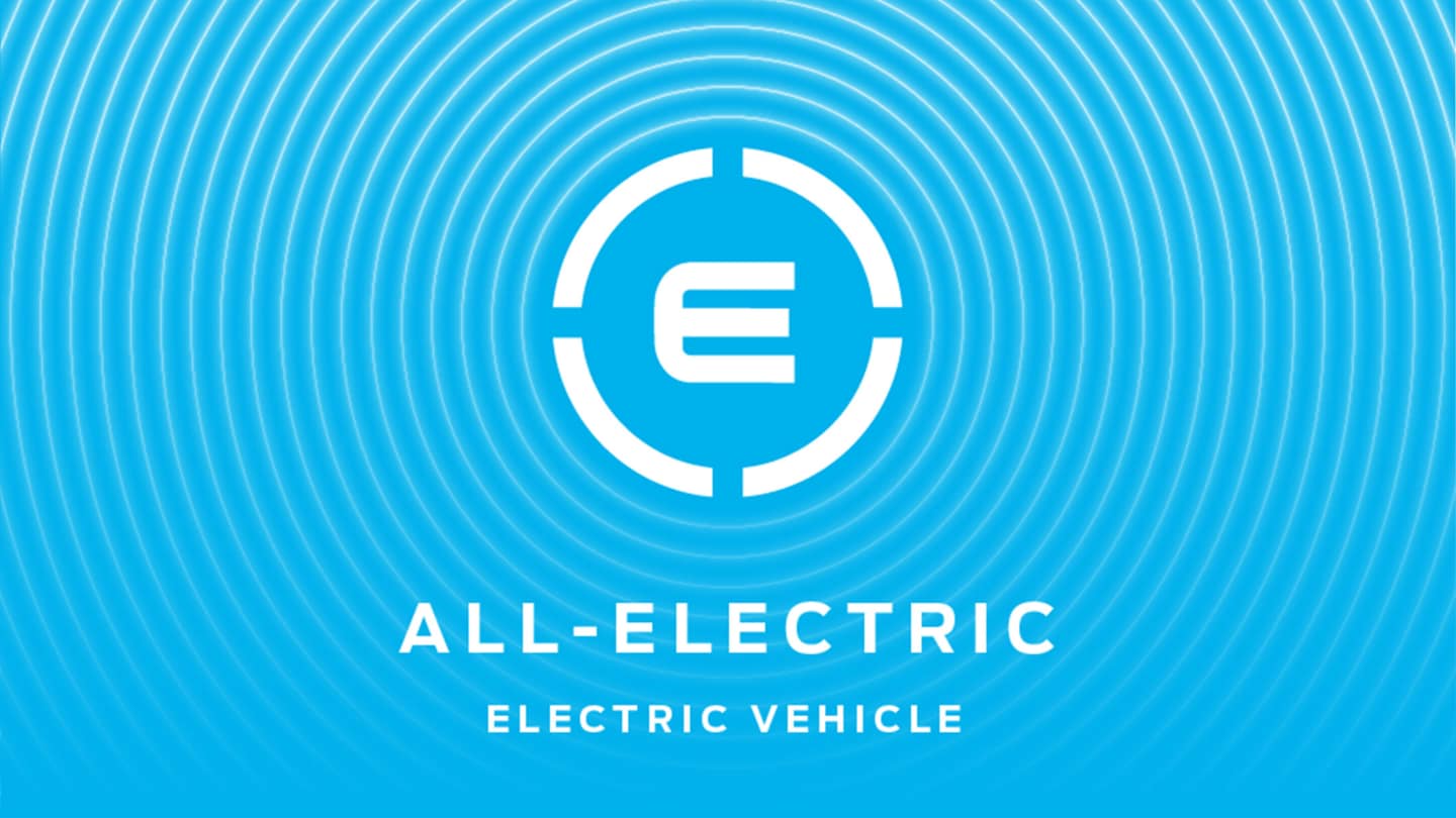 All-Electric electric vehicle icon