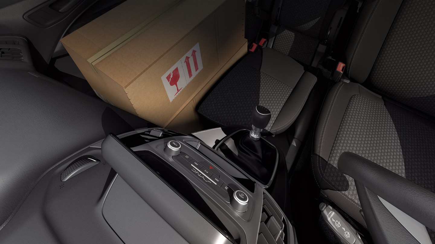 New Ford Transit Connect storage