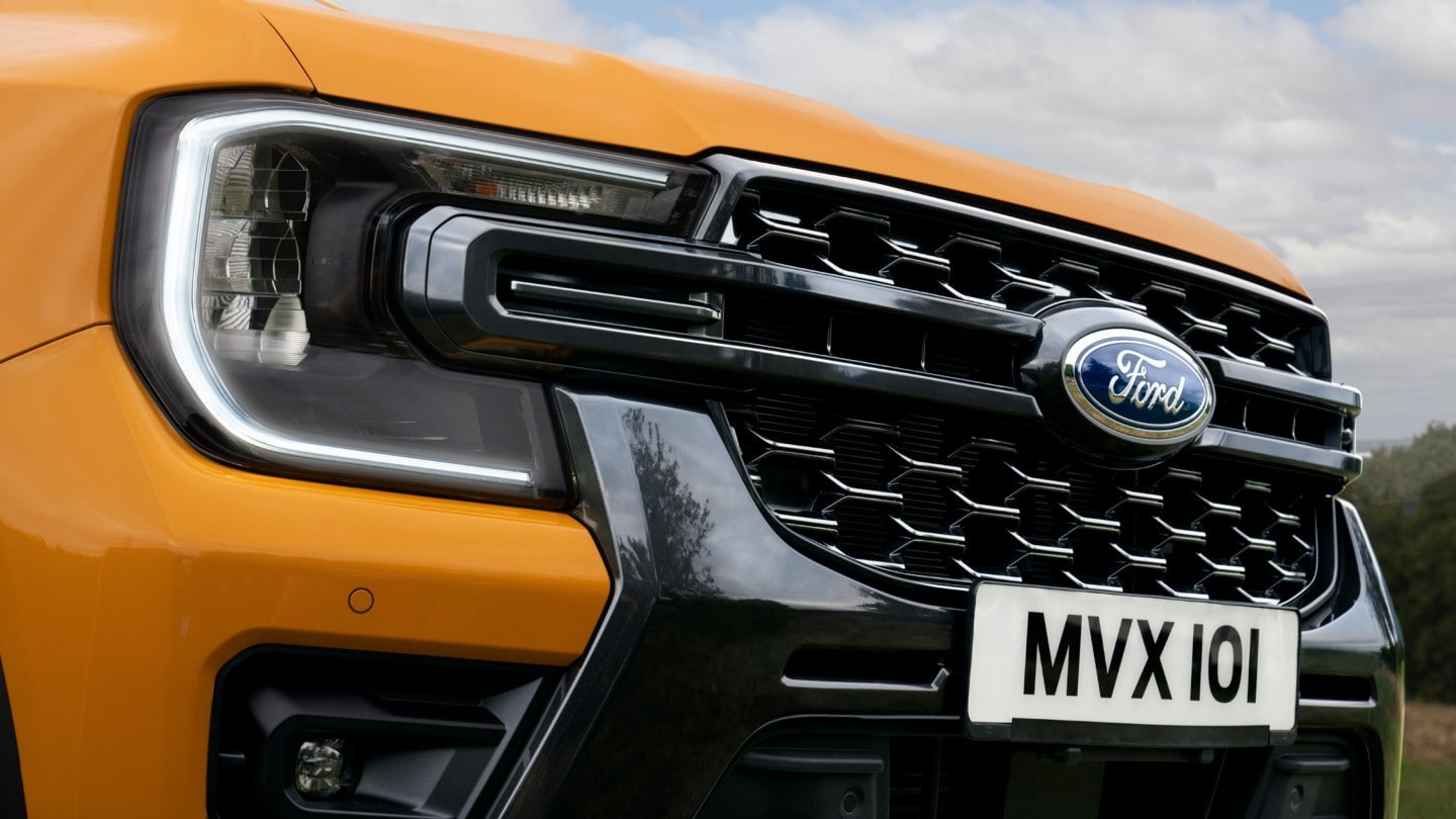All-New Ranger front grille close up