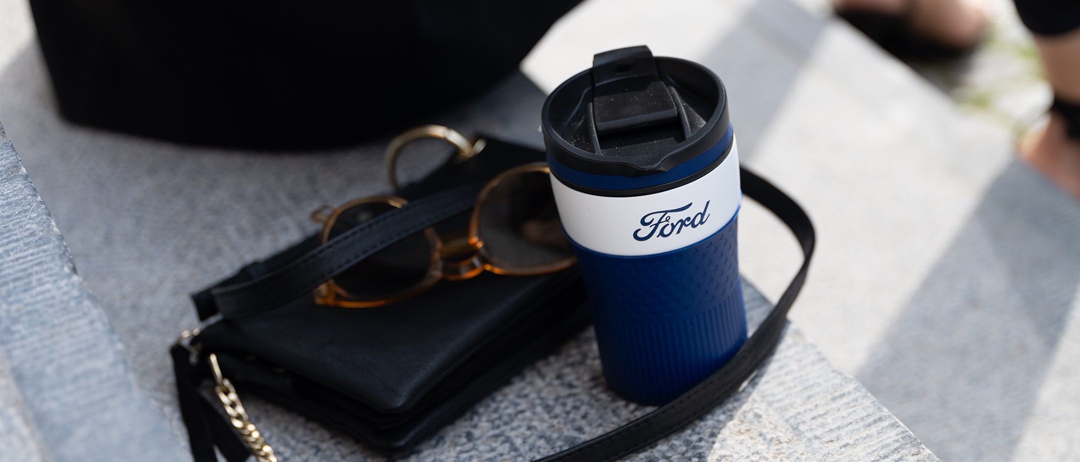 Ford coffee holder